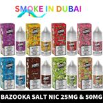 BAZOOKA Salt Nicotine 30ml Vape Juice 25MG & 50MG E-Liquid in Dubai, UAE