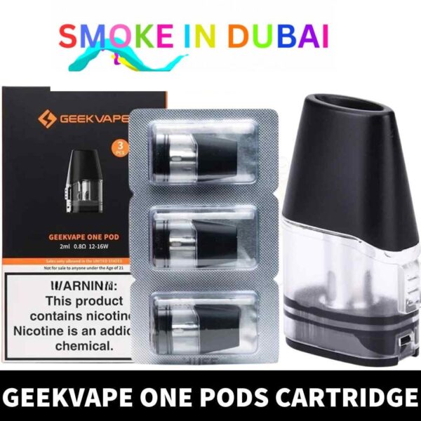 GEEKVAPE One Pods 0.8ohm, 1.2ohm Replacement Pods in Dubai, UAE – 3Pieces Per Pack