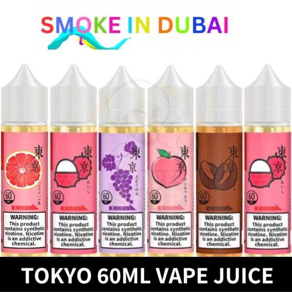 Tokyo 60ml Liquid 3mg E Juice in Dubai, UAE – Vape Shop AE