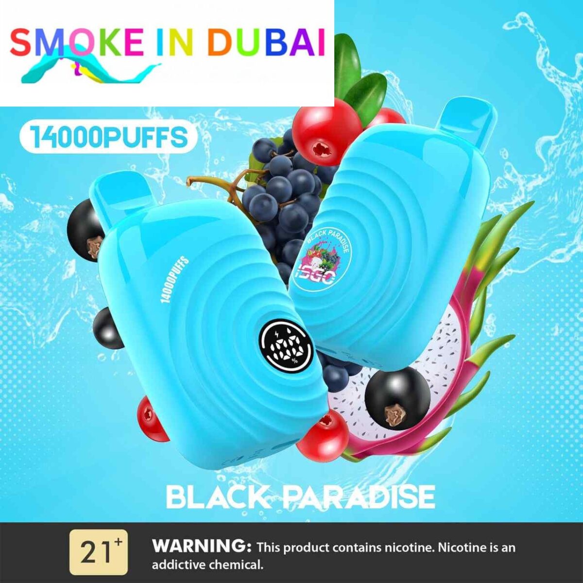 ISGO Paris 2% nicotine Disposable 14000 Puffs Rechargeable Vape in Dubai, UAE