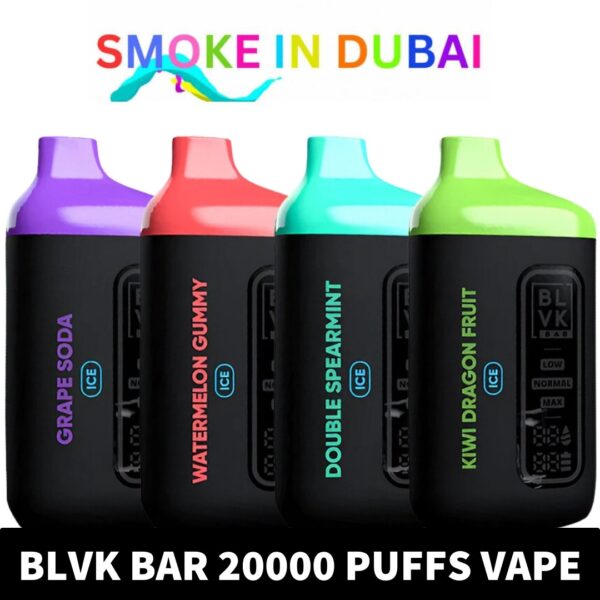 BLVK Bar 20000 Puffs 50mg Nicotine Disposable Vape in Dubai