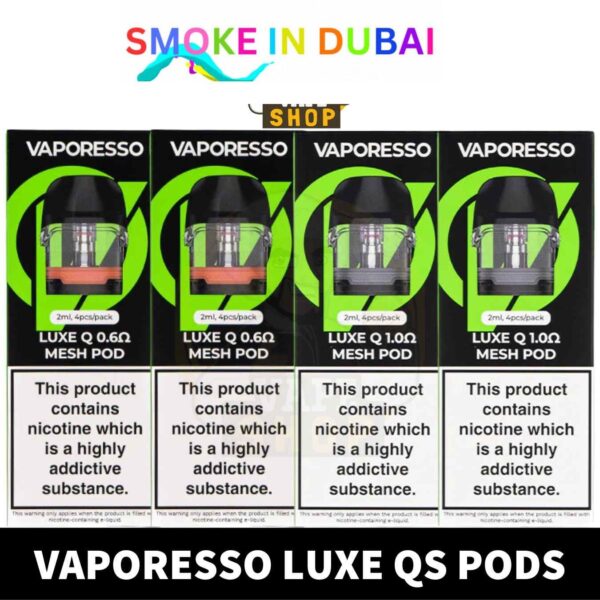 VAPORESSO Luxe QS Pods 2ml Replacement Pod Cartridge in Dubai, UAE