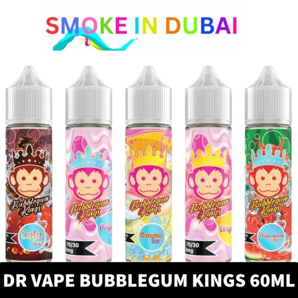 DR VAPES Bubblegum Kings Vape Juice 60ml E-liquid 3mg E-Juice in Dubai, UAE
