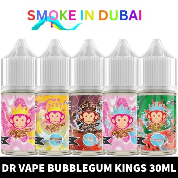 DR VAPE Bubblegum Kings Salt Nicotine 30ML E-Liquid 30mg & 50mg in Dubai, UAE