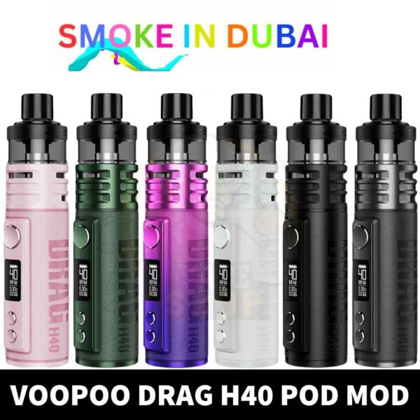 VOOPOO Drag H40 Pod Mod 40W Pod System 1500mAh Vape Kit in Dubai, UAE