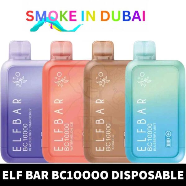 Elf Bar 10000 Puffs 5%-50mg Nicotion Disposable vape in Dubai