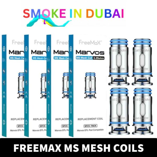 FREEMAX MS Mesh Coil Pack for Marvos T – 5 Pack in Dubai, UAE
