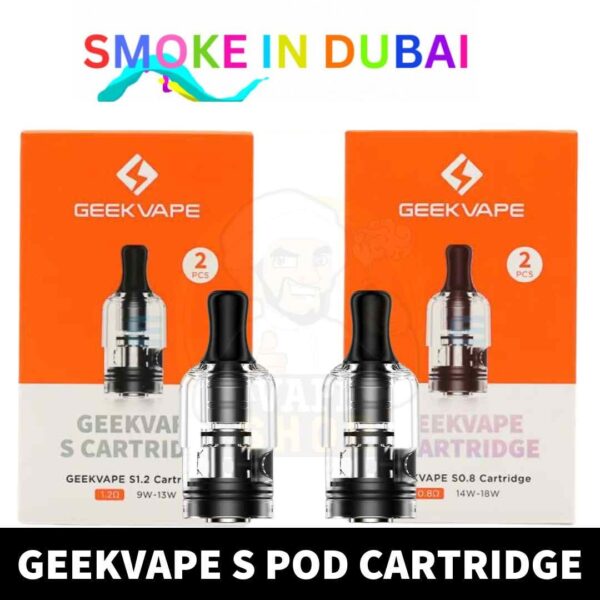 GEEKVAPE S Replacement Pod Cartridge for Wenax S3/ SC/ Stylus Kit in Dubai, UAE