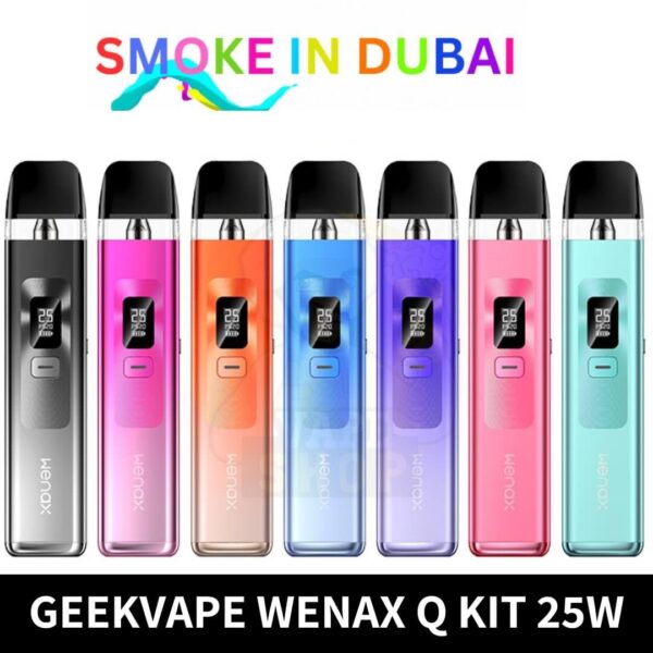 GEEKVAPE Wenax Q Kit 1000mAh Vape kit 25W Pod System Starter Kit in Dubai, UAE