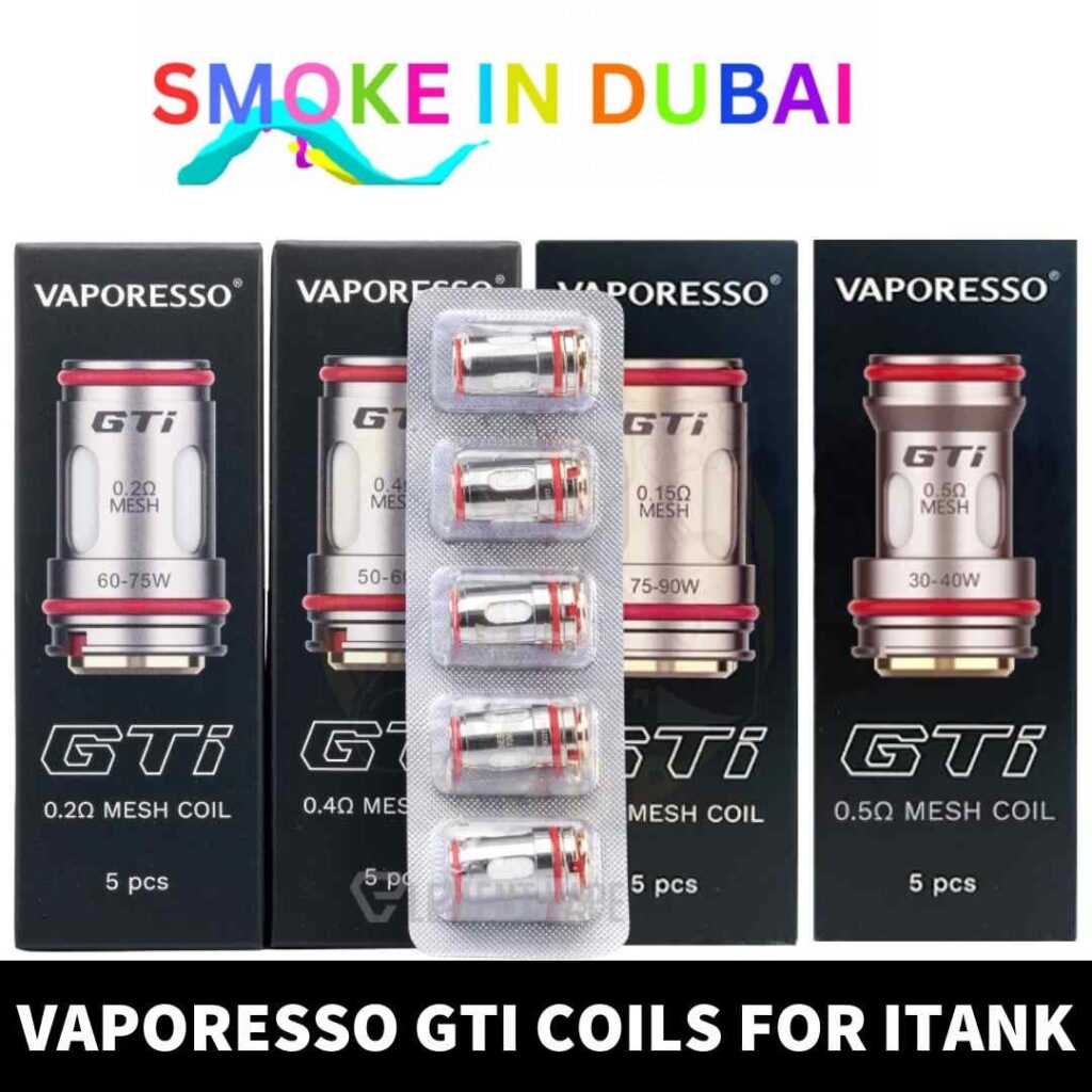 VAPORESSO GTi Coils for iTanks in Dubai, UAE