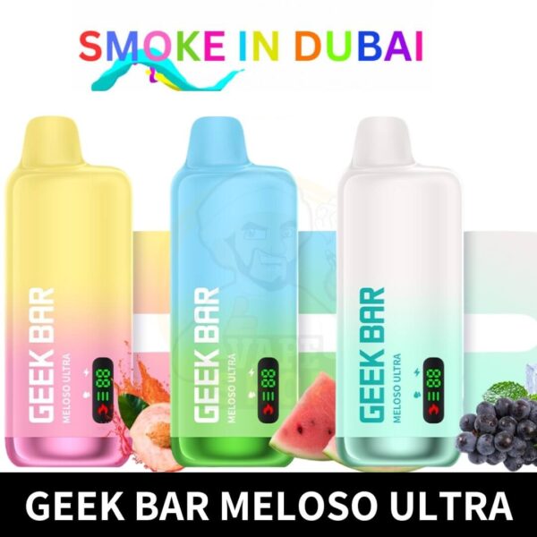 GEEK BAR Meloso Ultra 10000 Puffs 50MG nicotine Rechargeable Vape