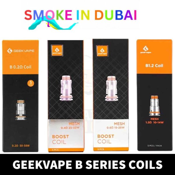 GEEEKVAPE Aegis B Series Coils B0.2, B0.4, B0.6, B1.2 Replacement Coils in Dubai, UAE