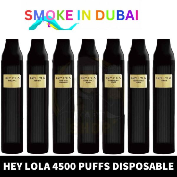 HEY LOLA Disposable UK BRAND 2% 4500 Puffs Vape in Dubai, UAE