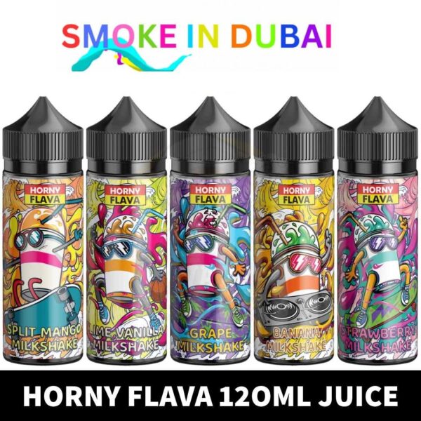 HORNY FLAVA 120ml E-Liquid 3mg Vape Juice in Dubai, UAE