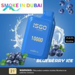 ISGO Bar Disposable 10000 Puffs 2% Rechargeable Vape in Dubai, UAE