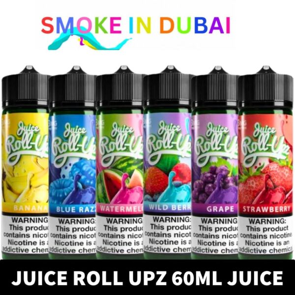 ROLL UPZ Vape Juice 60ml E-Liquid 3mg E-Juice in Dubai, UAE