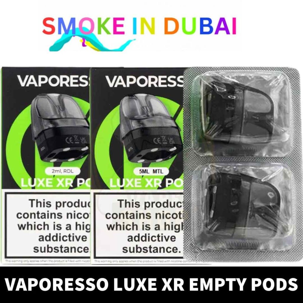 VAPORESSO Luxe XR l XR MAX Empty Pods RDL & MTL Pod Cartridge in Dubai, UAE
