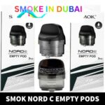 SMOK Nord C Empty Pods 4.5ml Pod Cartridge in Dubai, UAE – 3 PCS Per Pack