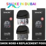 SMOK Nord 4 Pods 4.5ml Replacement Pods in Dubai, UAE – 3 PCS Per Pack