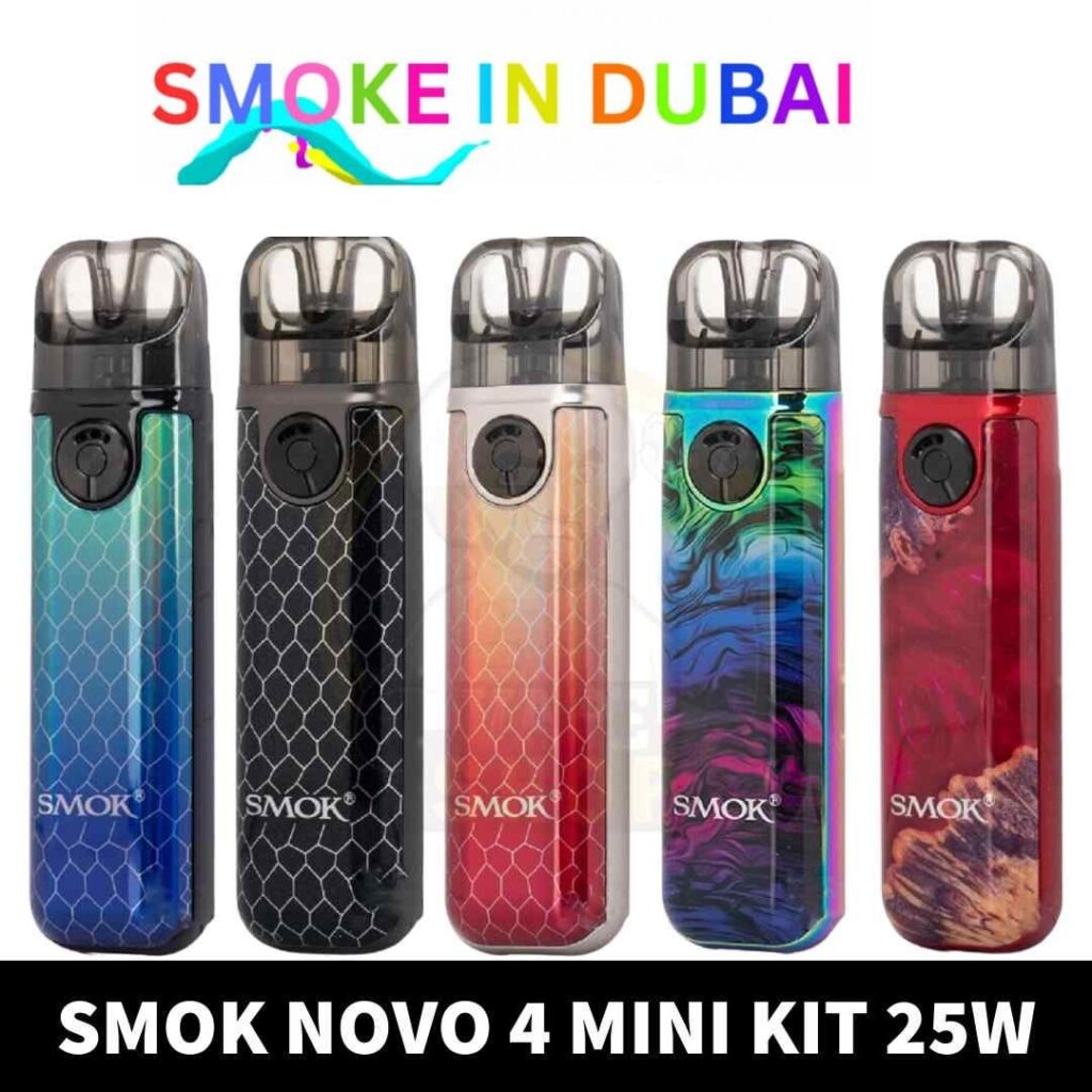 SMOK Novo 4 Mini Kit 900mAh Pod System 25W Vape kit in Dubai, UAE