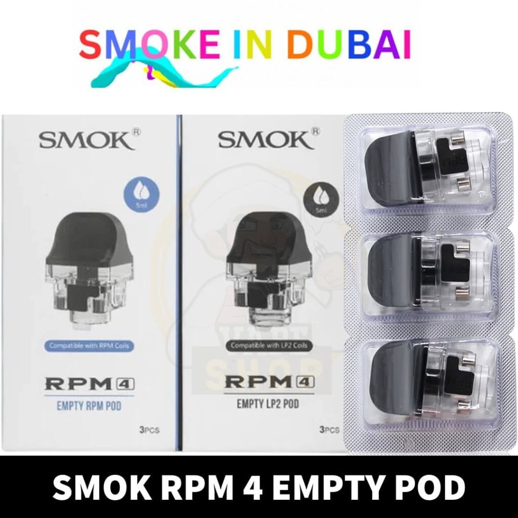 SMOK RPM 4 Empty Pod Cartridge in Dubai, UAE – 3 PCS Per Pack