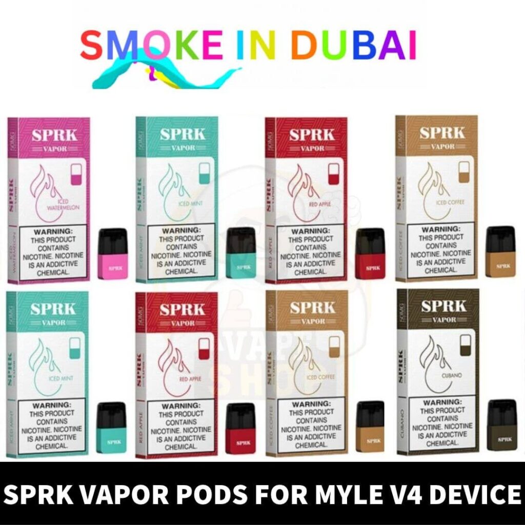 Myle V4 Compatible Pod SPRK VAPOR use for Myle V4 Device