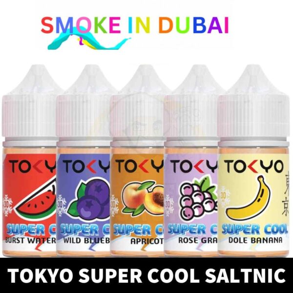 TOKYO Super Cool Salt Nicotine 30ml Vape Juice 30mg 50mg E-Liquid in Dubai, UAE