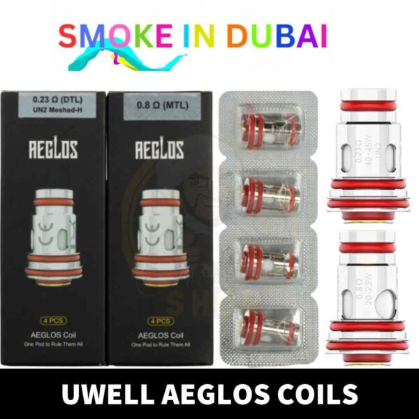 UWELL AEGLOS Coils UN2 & Regular Replacement Pod Coils in Dubai, UAE