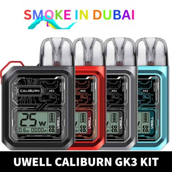 UWELL Caliburn GK3 Kit 25W Pod System 2.5ml Vape Kit 900mAh Starter Kit in Dubai, UAE