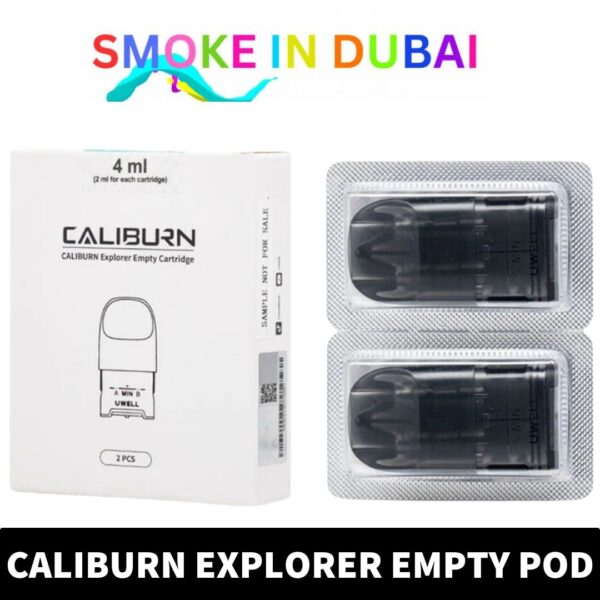 UWELL Caliburn explorer Empty Pod Cartridge 4ml Replacement Pod in Dubai, UAE