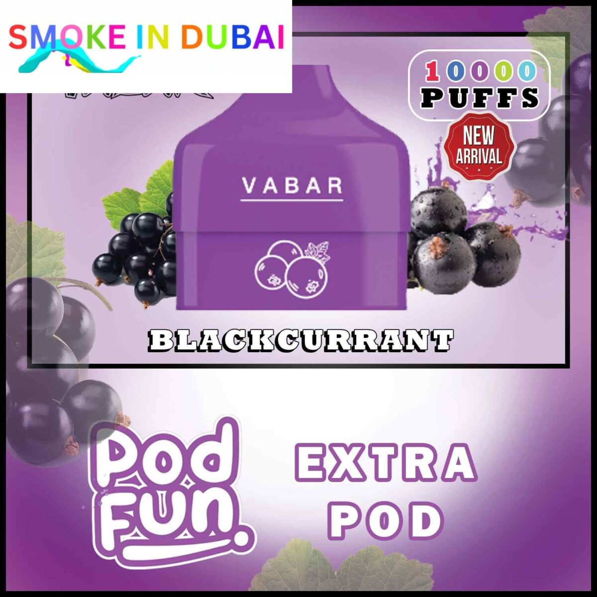 smokeindubai Buy VABAR Pod Fun Extra Pod 10000 Puffs Disposable Vape in Dubai. VABAR Pod Fun 1000 Puffs Disposable Pod Device shop near me