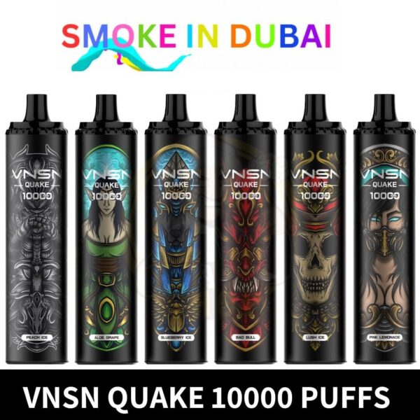 Vnsn Quake 10000 Puffs 5% nicotine Disposable Vape In Dubai