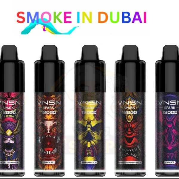 VNSN Spark Disposable 12000 Puffs Rechargeable Vape in Dubai, UAE