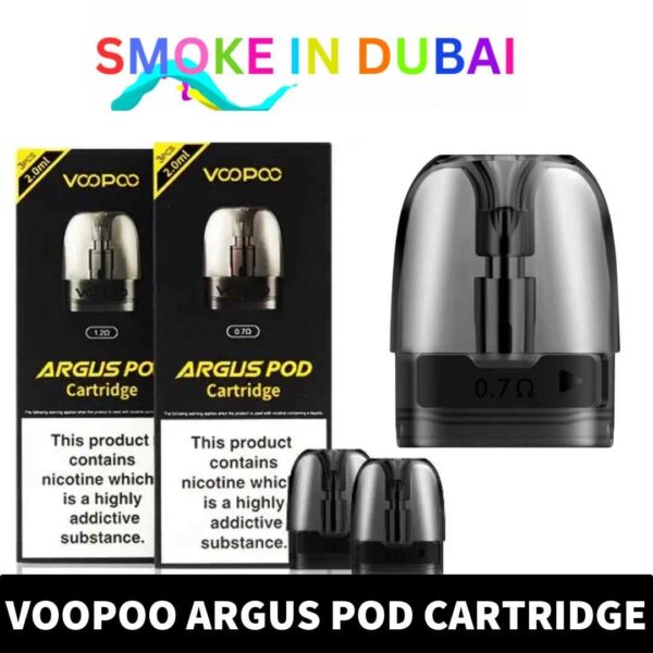 VOOPOO Argus Pod Cartridge 2ml and 3ml – 3 Pack in Dubai, UAE