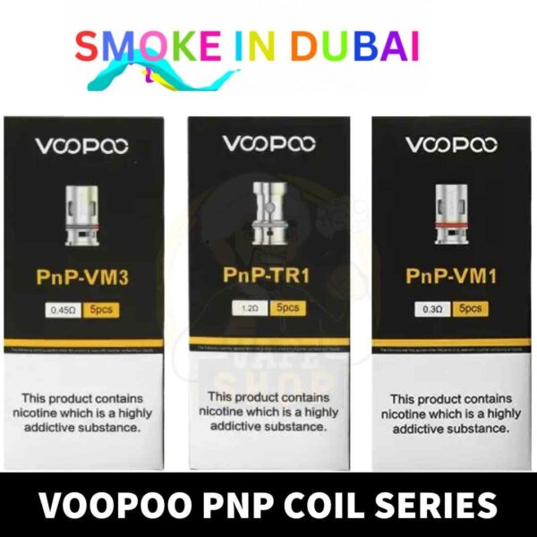 VOOPOO PnP Coils Series PnP R2, TR1, VM1, VM3, VM4, VM5, VM6 Replacement Coils in Dubai, UAE