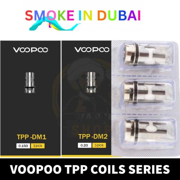 VOOPOO TPP Coils Series DM1 – DM4 Replacement Coils in Dubai, UAE