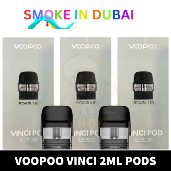 VOOPOO Vinci Pods 2ml Replacement Pod Cartridge in Dubai, UAE