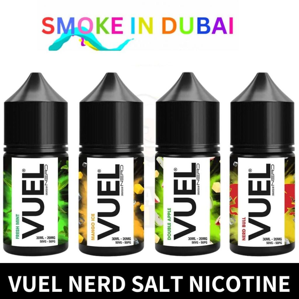 Vuel Nerd Salt Nicotine E-liquid Created By Nerd Brand