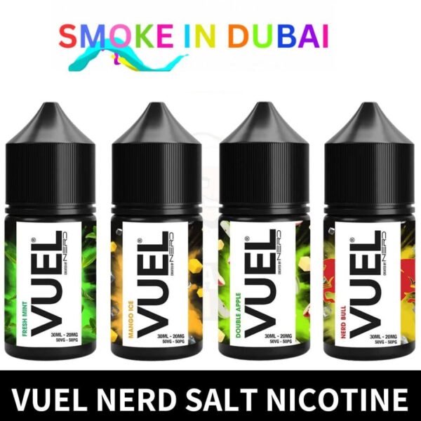 Vuel Nerd Salt Nicotine E-liquid Created By Nerd Brand