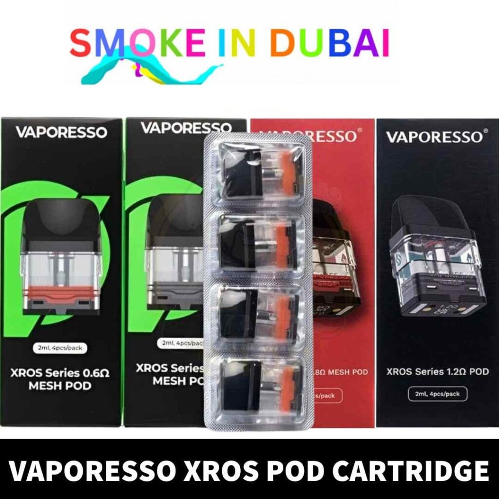VAPORESSO XROS PODS PACK  OF 4 PCS 2ml/3ml Replacement Pod Cartridge in Dubai, UAE