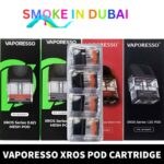 VAPORESSO XROS PODS PACK  OF 4 PCS 2ml/3ml Replacement Pod Cartridge in Dubai, UAE