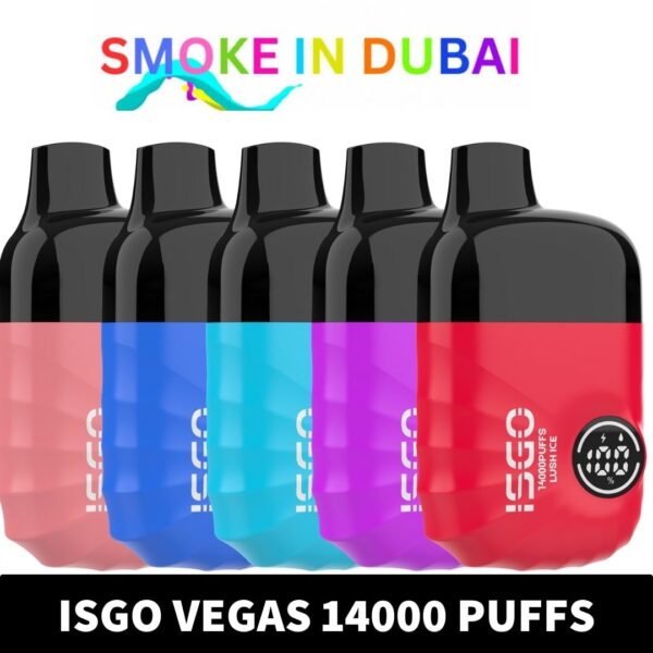 ISGO Vegas 14000 Puffs 20mg Disposable Vape in Dubai, UAE
