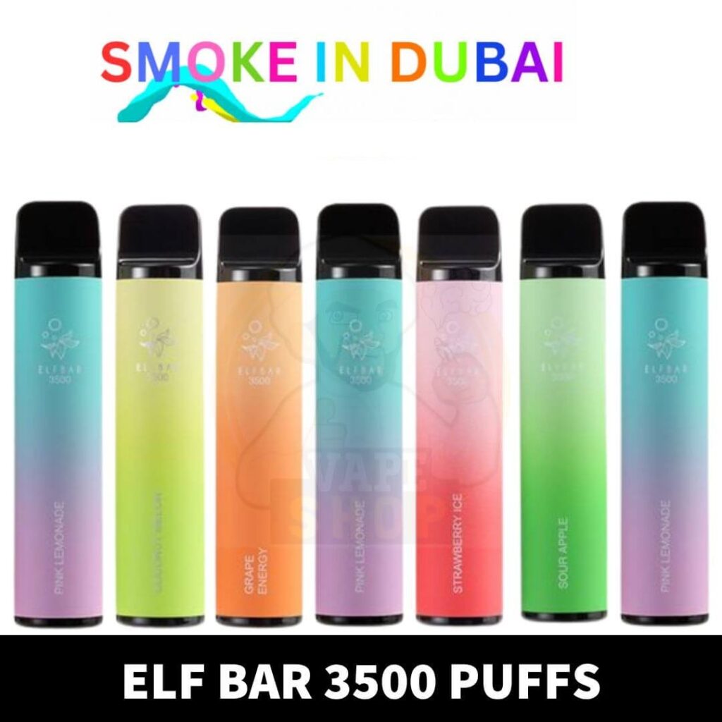 ELF BAR 3500 Puffs Disposable Vape Buy in Dubai UAE