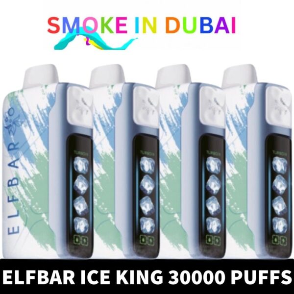 Elf bar Ice King Ice Adjustable Disposable Vape Up To 30000 Puffs 50mg Nicotine