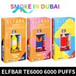 Elf Bar TE6000  5% Us Version Disposable Vape In Dubai best online shop