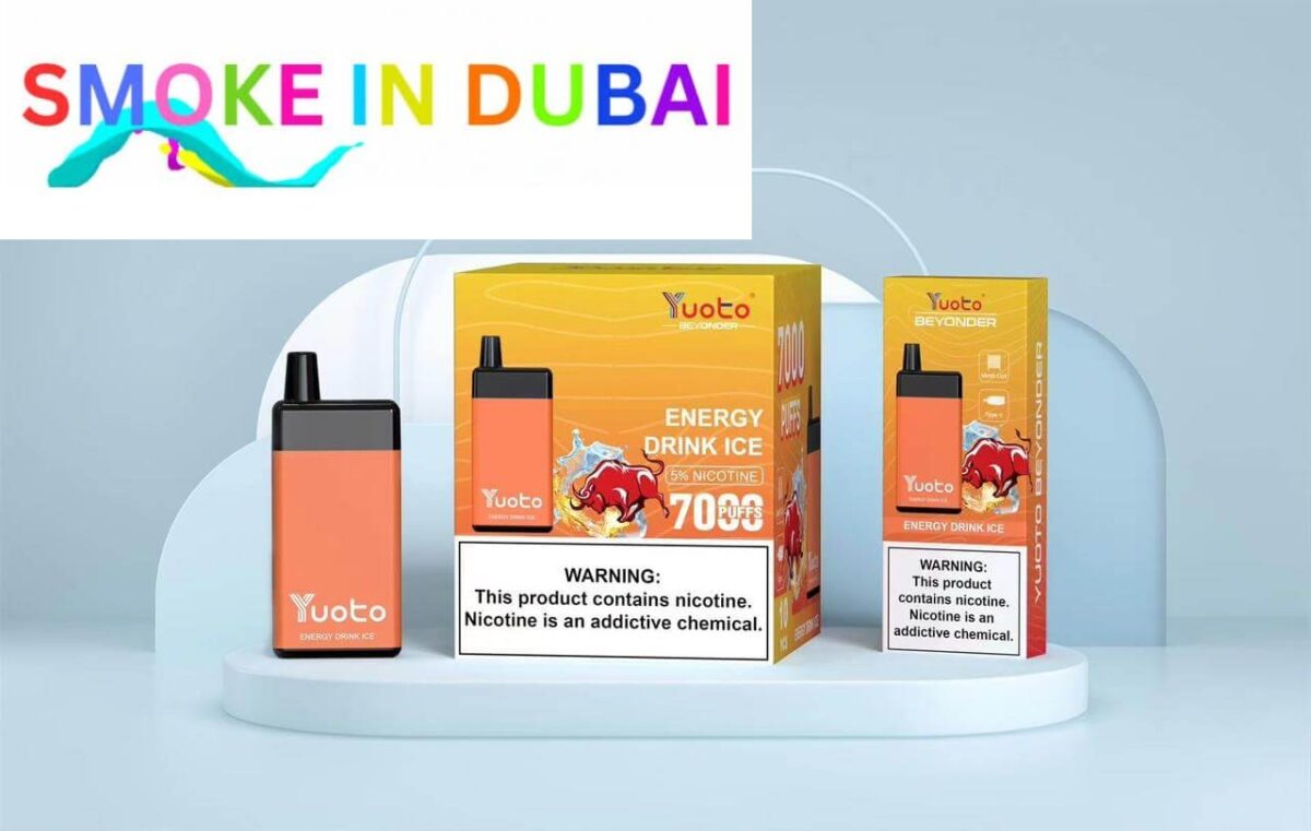 Yuoto Beyonder Disposable 7000 Puffs 50mg Rechargeable Vape in Dubai