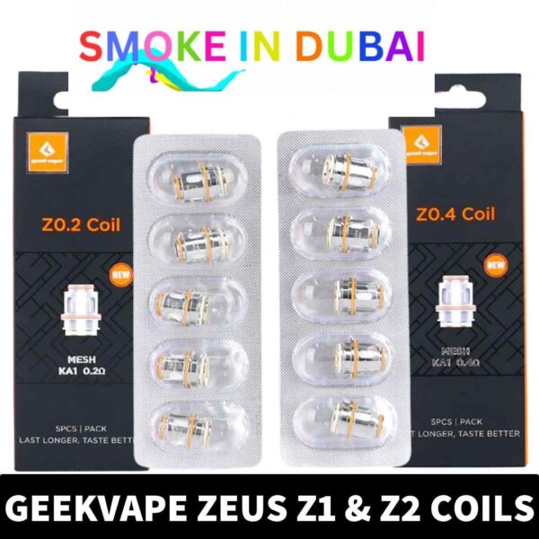 GEEKVAPE Zeus Sub Ohm Mesh Coils (5-Pack) in Dubai, UAE