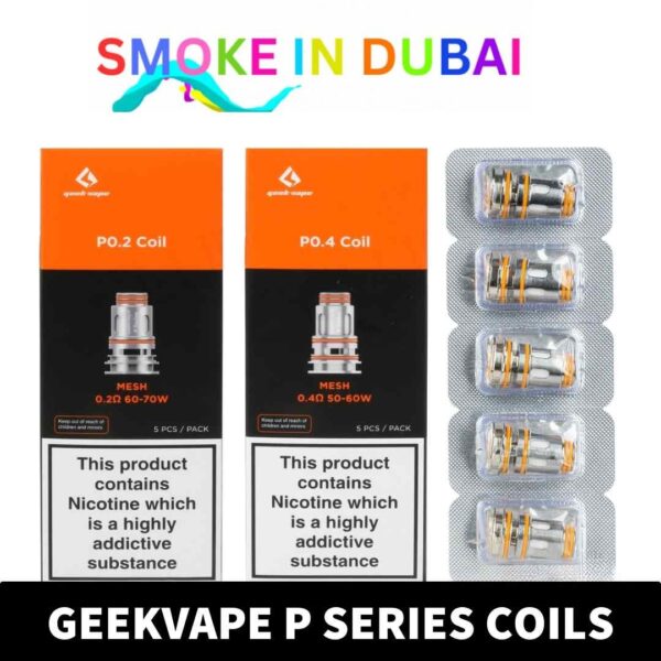 GEEKVAPE P Series Replacement Coils (5 PCS) in Dubai, UAE