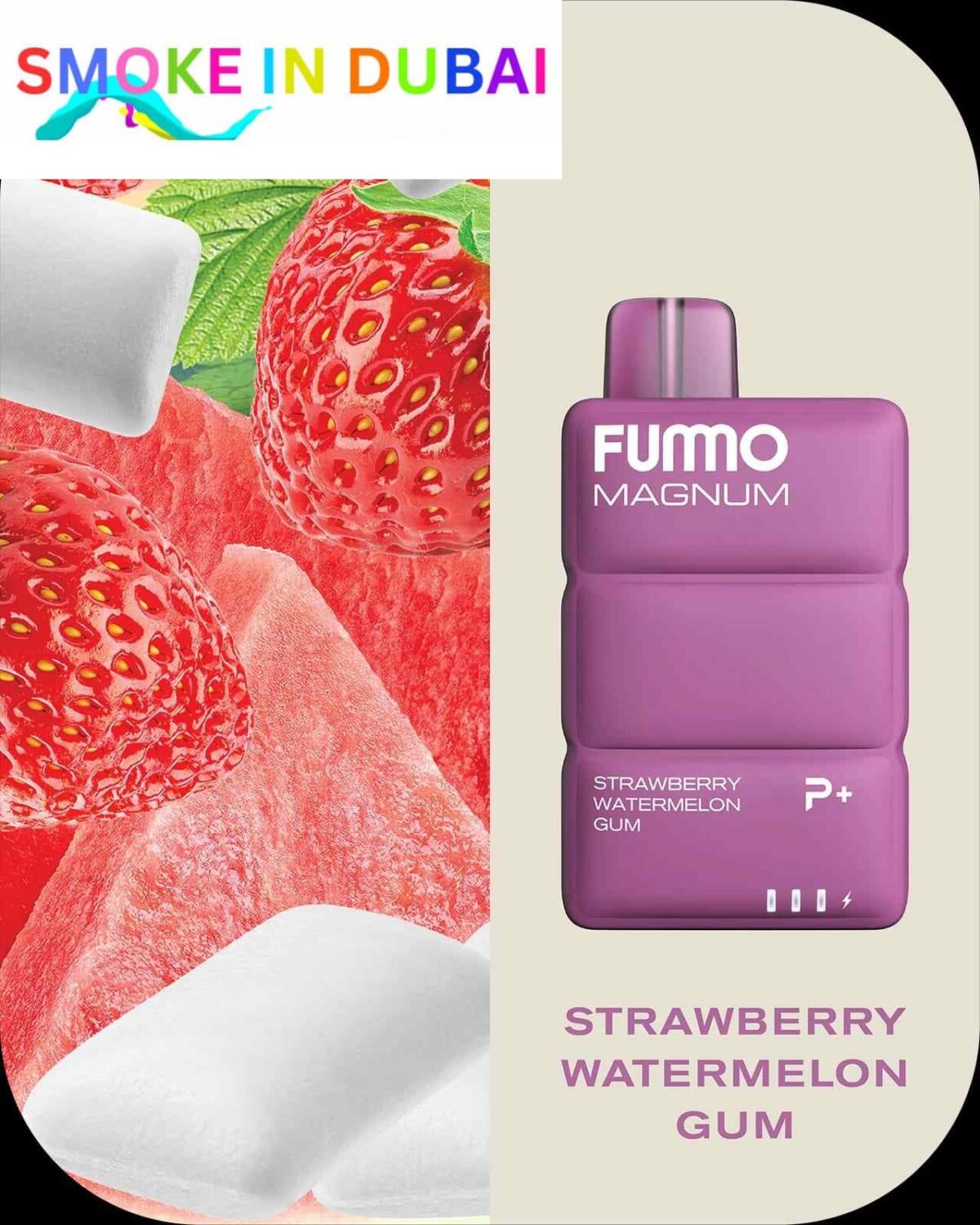 FUMMO Magnum 8000 Puffs 2% Nicotine Disposable Vape in Dubai