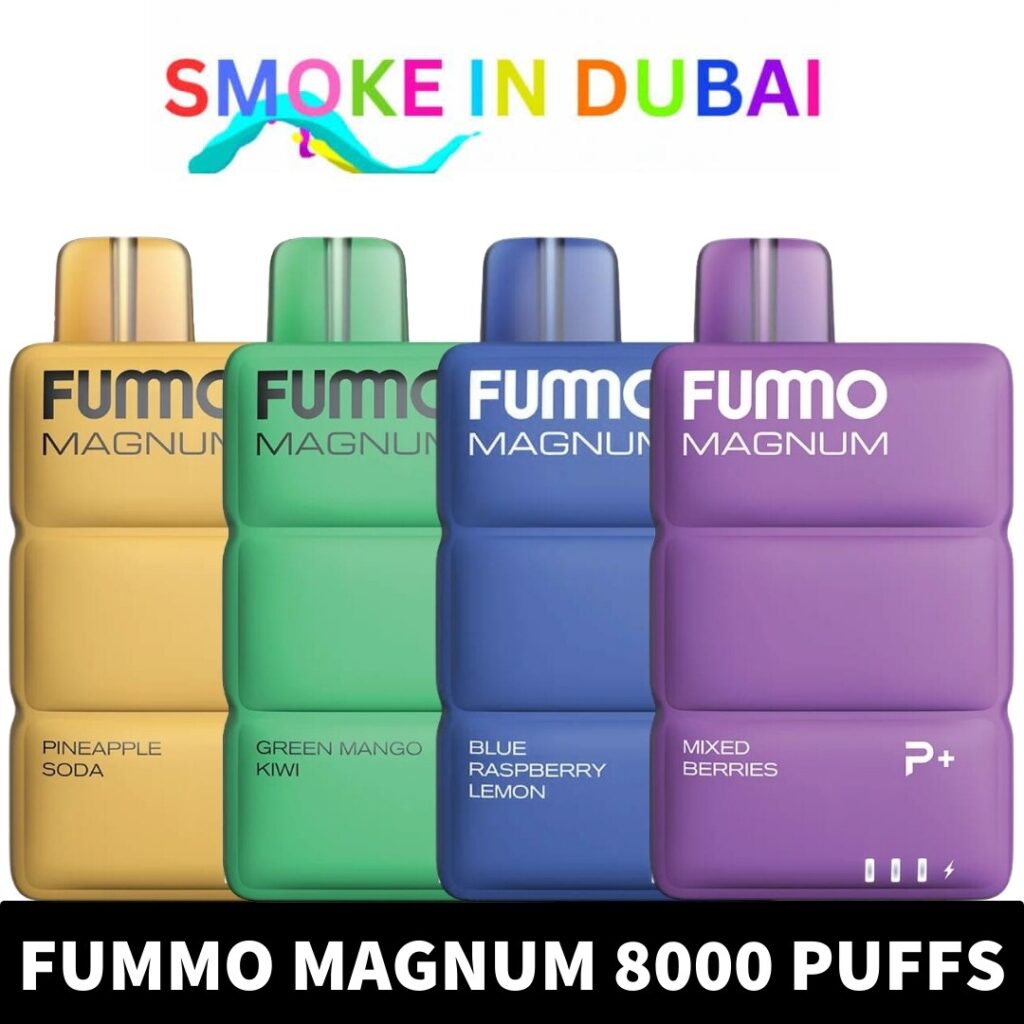 FUMMO Magnum 8000 Puffs 2% Nicotine Disposable Vape in Dubai